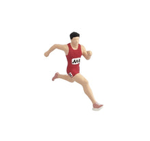 Load image into Gallery viewer, 1:64 Painted Figure Mini Model Miniature Resin Diorama Sand Running Man Athlete
