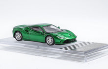 Load image into Gallery viewer, XF 1:64 Green F8 Tributo Racing Sports Diecast Model Metal CarNew
