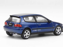 Load image into Gallery viewer, LCD 1:64 JDM Blue EG6 Civic SIR Hatchback Sports Model Diecast Metal Car New
