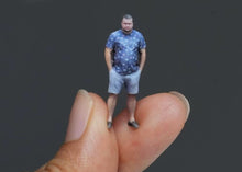 Load image into Gallery viewer, 1:64 Painted Figure Model Miniature Resin Diorama Sand Fat Man Standing Posture
