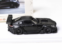 Load image into Gallery viewer, RM 1:64 Matte Black GTS Carbonerre Sports Model Diecast Metal Car New Collection
