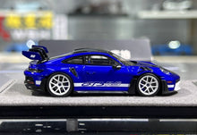 Load image into Gallery viewer, HH 1:64 San Marino Blue 992.1 GT3 RS Sports Model Diecast Resin Car New Collection
