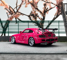 Load image into Gallery viewer, SW 1:64 JDM Pink S2000 FNF Hard Top Racing Sports Model Diecast Metal Car New Collection
