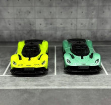 Load image into Gallery viewer, TSC 1:64 Yellow Green VALKYRIE Super Racing Sports Model Diecast Metal Car New Collection

