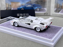 Load image into Gallery viewer, FY 1:64 White Countach LP5000 S Racing Sports Model Diecast Metal Car New Collection
