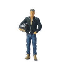 Load image into Gallery viewer, 1:64 Painted Figure Mini Model Miniature Resin Diorama Motocycle Scene People
