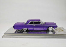 Load image into Gallery viewer, 97M 1:64 Purple 1964 Impala SS Lowrider Sports Model Diecast Metal Car New Collection
