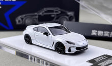 Load image into Gallery viewer, ATS 1:64 White BRZ Coupe Sports Open Model Diecast Metal Car New Collection
