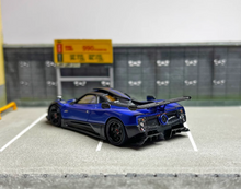 Load image into Gallery viewer, U2 1:64 Blue Zonda 760LH Super Racing Sports Model Diecast Resin Car Box
