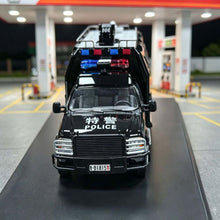 Load image into Gallery viewer, MZS 1:64 Black SWAT F550 ‌Duty Troop Carrier APC Model Diecast Metal Car New Collection

