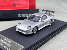 Load image into Gallery viewer, Mortal 1:64 Silver RX-7 FD Veilside Racing Sports Model Diecast Metal Car New Collection
