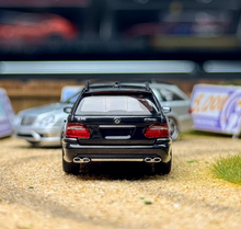 Load image into Gallery viewer, King 1:64 Black E63 AMG Estate S211 Wagon Sports Model Diecast Metal Car New Collection
