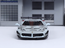Load image into Gallery viewer, Star 1:64 Grey 458 GT LBWK Racing Sports Model Diecast Metal Car New
