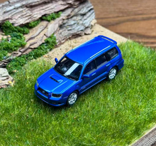Load image into Gallery viewer, Fiberrun 1:64 JDM Blue Forester SG9 SUV Sports Model Diecast Metal Car New Collection
