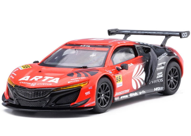 MINIGT 1:64 2022 Acura NSX Super GT3 Racing Sports Model Toy Diecast Metal Car 485