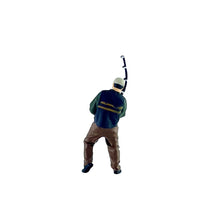 Load image into Gallery viewer, 1:64 Painted Figure Mini Model Miniature Resin Diorama Go Fishing Fisherman A

