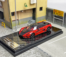 Load image into Gallery viewer, Frontiart 1:64 Red Regera Super Racing Sports Model Diecast Resin Car BN

