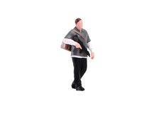 Load image into Gallery viewer, 1:64 Painted Figure Model Miniature Resin Diorama Sand Bandit Gangster Man Toy
