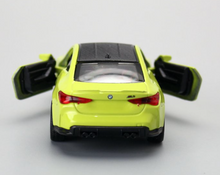 Load image into Gallery viewer, WELLY 1:36 Yellow M4 Coupe Racing Sports Model Diecast Toy Metal Car BN
