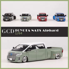Load image into Gallery viewer, GCD 1:64 Alphard Pickup Truck MATS Super Dually Model Diecast Metal Car New
