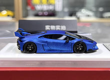 Load image into Gallery viewer, 1:64 Matte Blue LP610 Huracan GT Sports Model Diecast Resin Car New Collection

