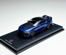 Load image into Gallery viewer, 1:64 CM Blue Dark Horse Mustang Sports Model Diecast Metal Car New Collection
