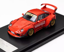 Load image into Gallery viewer, SW 1:64 Red 911 RWB 993 Racing Sports Model Diecast Metal Car New Collection

