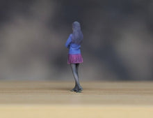 Load image into Gallery viewer, 1:64 Painted Figure Model Miniature Resin Diorama Sand Kawaii Cute Girl Uniform
