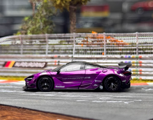 Load image into Gallery viewer, Minigt 1:64 Purple 720s LBWK Sports Model Diecast Metal Car New Collection
