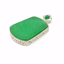 Load image into Gallery viewer, Nature Jade Smooth Pendant Necklace Gift Jewelry charm Blessing Lucky Fortune S
