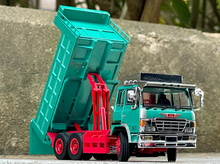 Load image into Gallery viewer, DBGT 1:64 Green HINO Super Dolphin Dump Truck Model Diecast Metal Car New Collection
