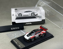 Load image into Gallery viewer, HKM 1:64 Black Red 911 GT3 R 992 Rennsport Sport Model Diecast Metal Car New Collection
