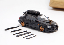 Load image into Gallery viewer, 1:64 Furuya Black Impreza WRX STI VIII 8 Wagon Model Diecast Metal Car New Collection
