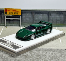 Load image into Gallery viewer, MY64 1:64 Green 1999 F40 Super Racing Sports Model Diecast Resin Car New
