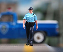 Load image into Gallery viewer, 1:64 Painted Figure Model Miniature Resin Diorama Sand Hong Kong Policeman Toy Collection
