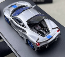 Load image into Gallery viewer, SH 1:64 Silver 488 Pista Novitec Sports Model Diecast Metal Car New Collection
