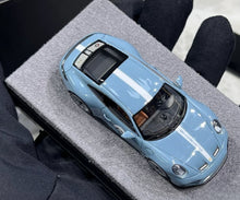 Load image into Gallery viewer, 1:64 DPM Blue 911 992 ST #63 Sports Model Diecast Resin Car New Collection
