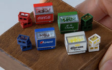 Load image into Gallery viewer, 1:64 Painted Model Miniature Resin Diorama Sand Scene Freezer Fridges Set B
