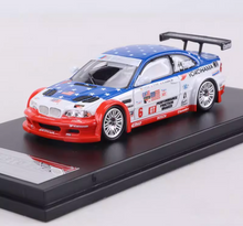 Load image into Gallery viewer, DCM 1:64 White Flag M3 GTR E46 #6 Racing Sports Model Diecast Metal Car New Collection
