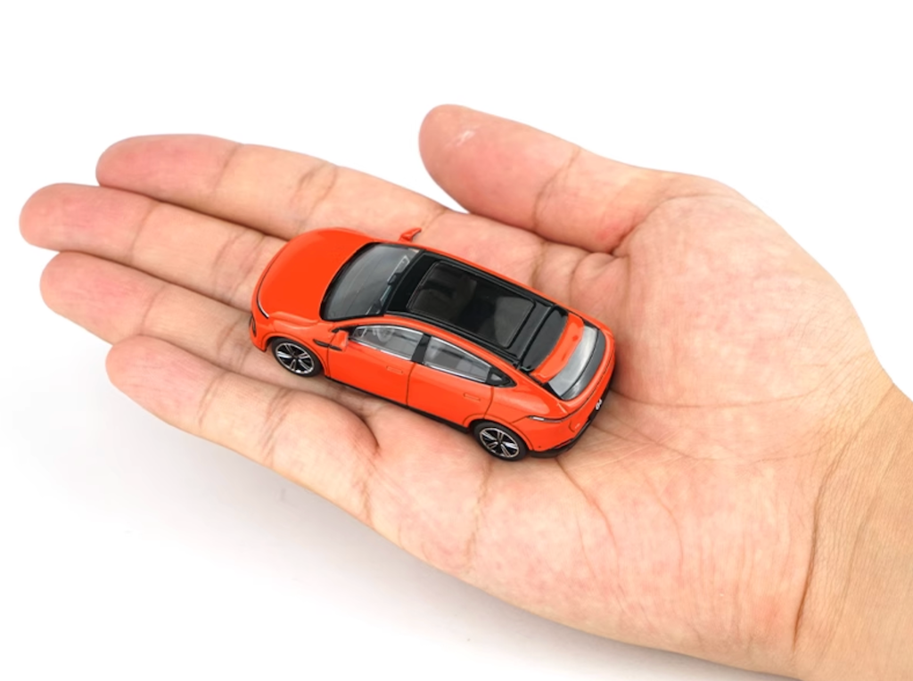 XCARTOYS 1:64 Orange Xpeng G6 EV Electric Vehicle SUV Model