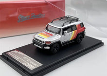 Load image into Gallery viewer, SH 1:64 Silver FJ Cruiser Off Road SUV Sports Model Diecast Metal Car New Collection
