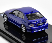 Load image into Gallery viewer, HobbyJapan 1:64 Blue 1999 Lexus IS200 Sedan Sports Model Diecast Metal Car New Collection
