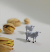 Load image into Gallery viewer, 1:64 Painted Figure Model Miniature Resin Diorama Sand Shepherd Sheep Man Collie

