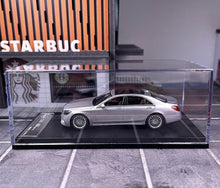 Load image into Gallery viewer, King 1:64 Silver S65L AMG W222 V12 Sedan Sports Model Diecast Metal Car New Collection
