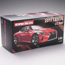 Load image into Gallery viewer, Enchery 1:64 Red JDM 2017 LC500 Coupe Sports Model Diecast Metal Car New Collection
