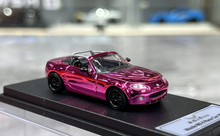 Load image into Gallery viewer, GCD 1:64 Pink Fuso Fighter Trailer Truck MX5 Sport Model Diecast Metal Car New Collection

