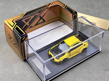 Load image into Gallery viewer, 404Error 1:64 Yellow Lancer Evolution EVO X Varis Model Diecast Resin Car New
