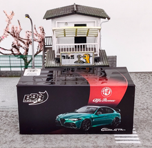 Load image into Gallery viewer, BBR 1:64 Green Romeo Giulia GTAm Spoiler Sports Diecast Model Metal Car New
