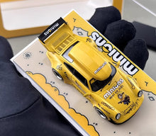 Load image into Gallery viewer, ZJWJ 1:64 Yellow RWB 964 Roof Box Sports Model Diecast Metal Car New Collection

