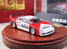 Load image into Gallery viewer, PGM 1:64 Red F40 Round Racing Sports Model Diecast Metal Car New Collection

